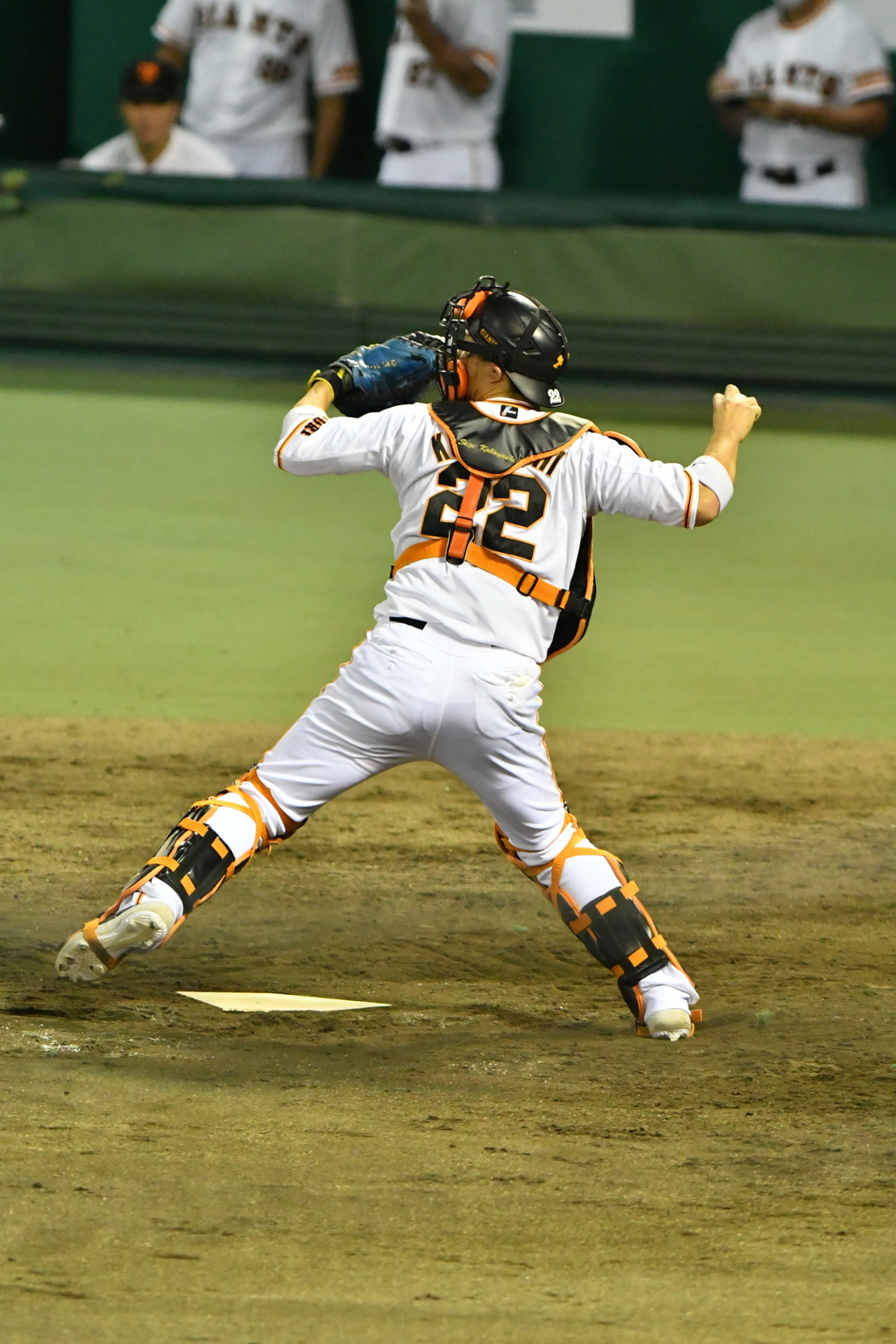 キャッチャー　小林誠司選手