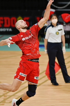 ウルフドッグス名古屋　バルトシュ・クレク選手