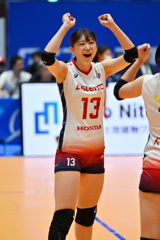日立リヴァーレ　野中　瑠衣選手５