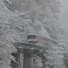 大雪の中を　②