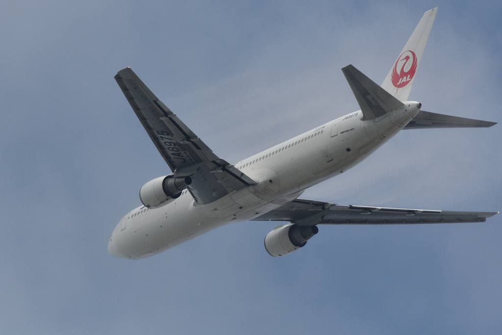 雲の中へ