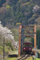 桜色と茶色