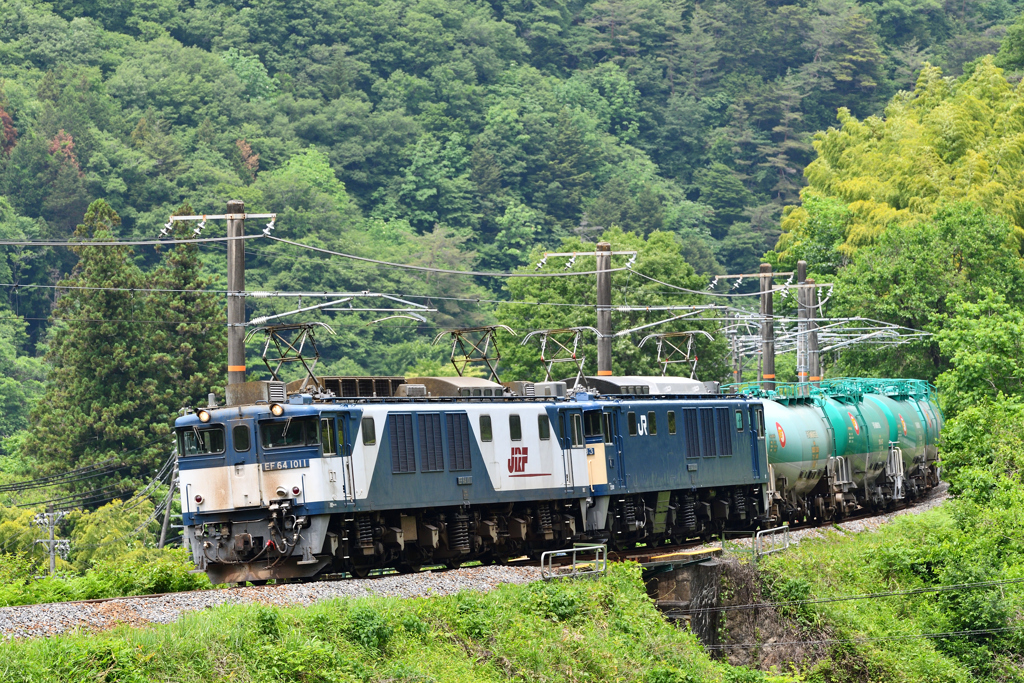 初夏の重連