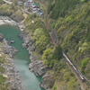飛騨川を望む