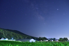 里山の夕べ