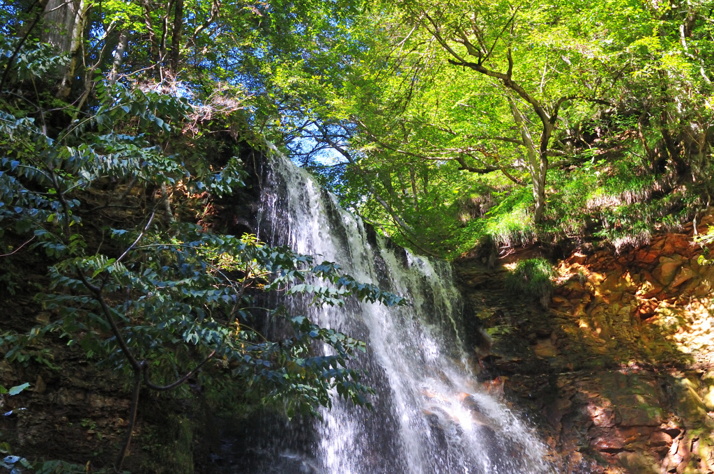 楢山不動滝⑧
