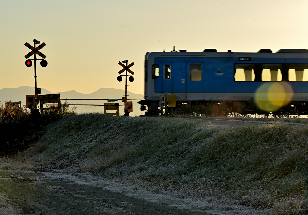 2025 冬　左沢線　堺踏切④