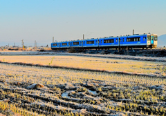 2025 冬　左沢線　堺踏切⑤