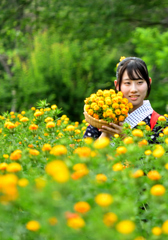 第40回 やまがた紅花まつり　紅花娘の写真撮影会③
