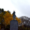 霞城公園の紅葉③