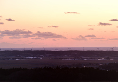 海岸段丘と日本海