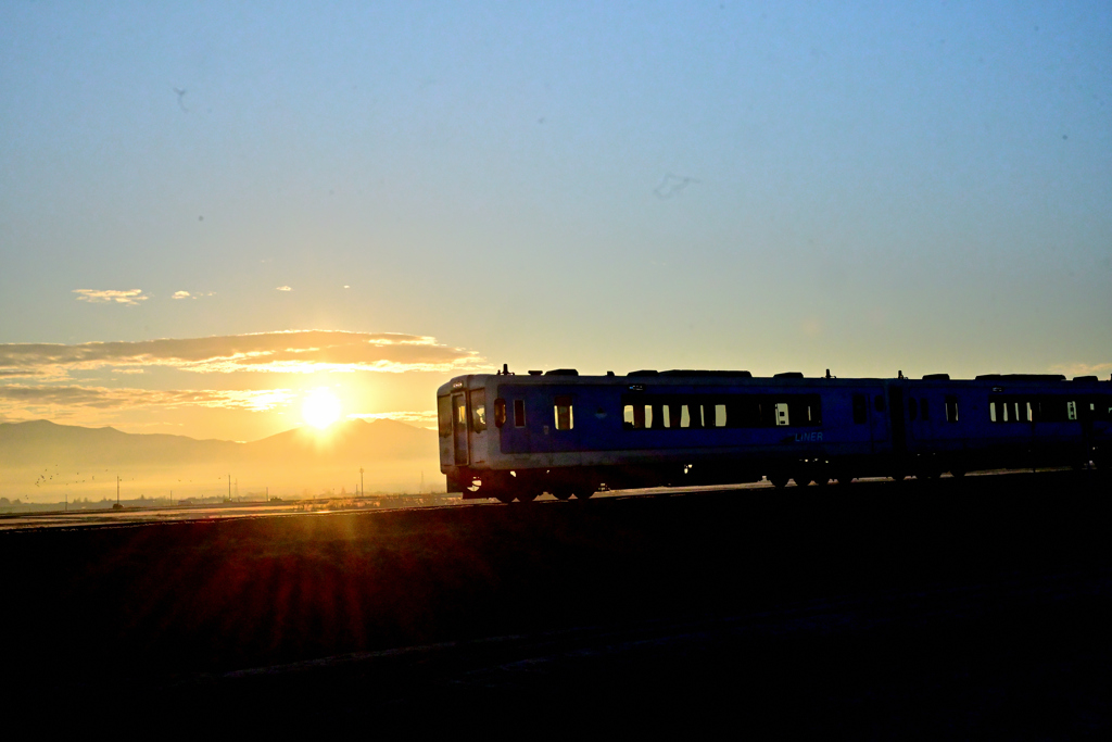 2025 冬　冬至前左沢線④