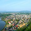 夏至の朝でも左沢の時間はゆっくり