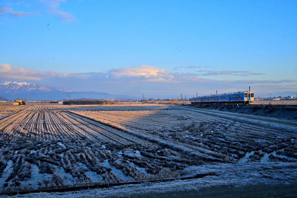 2025 冬　冬至前左沢線①