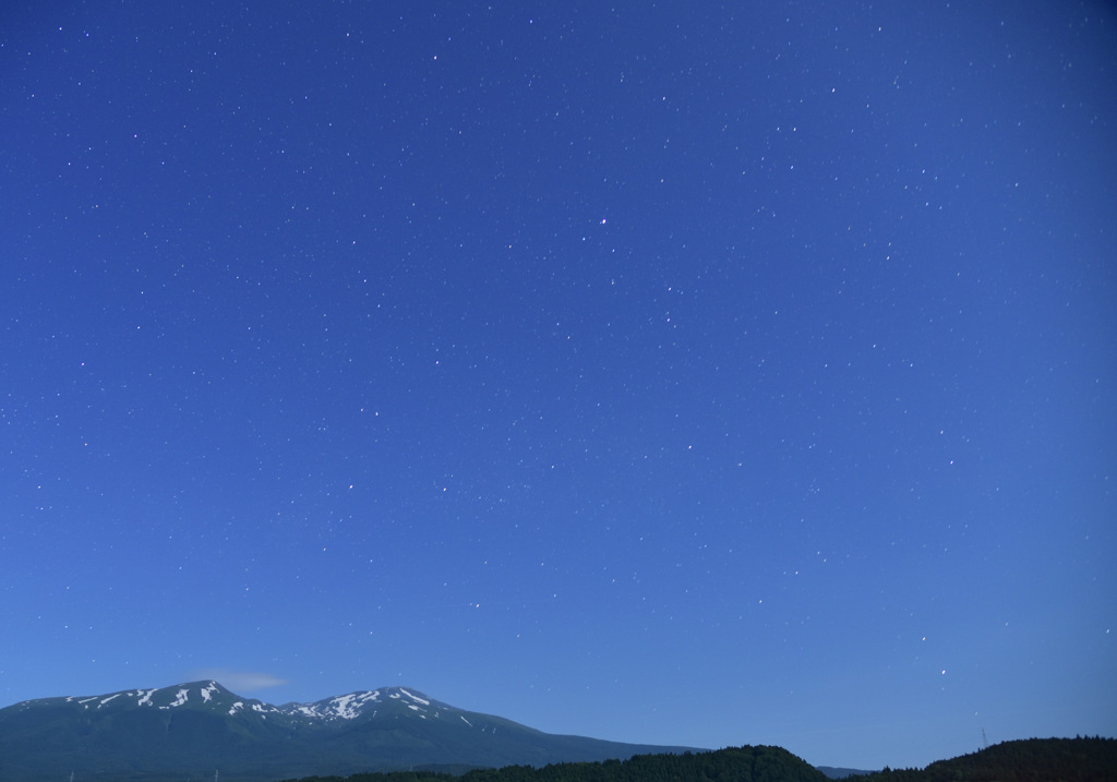鳥海と夏の三角