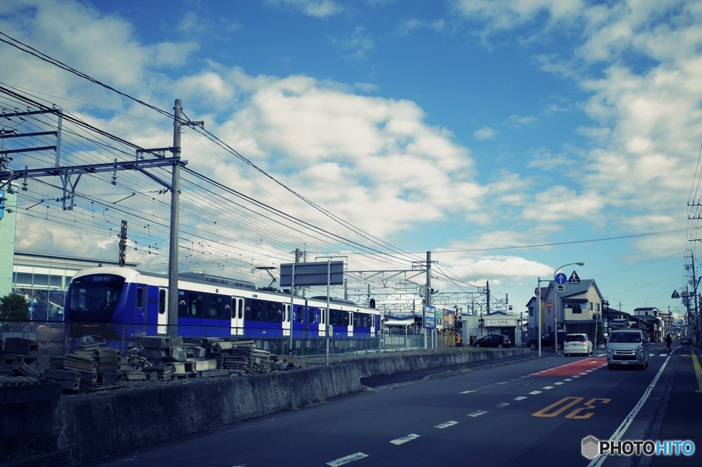 静鉄　長沼駅周辺