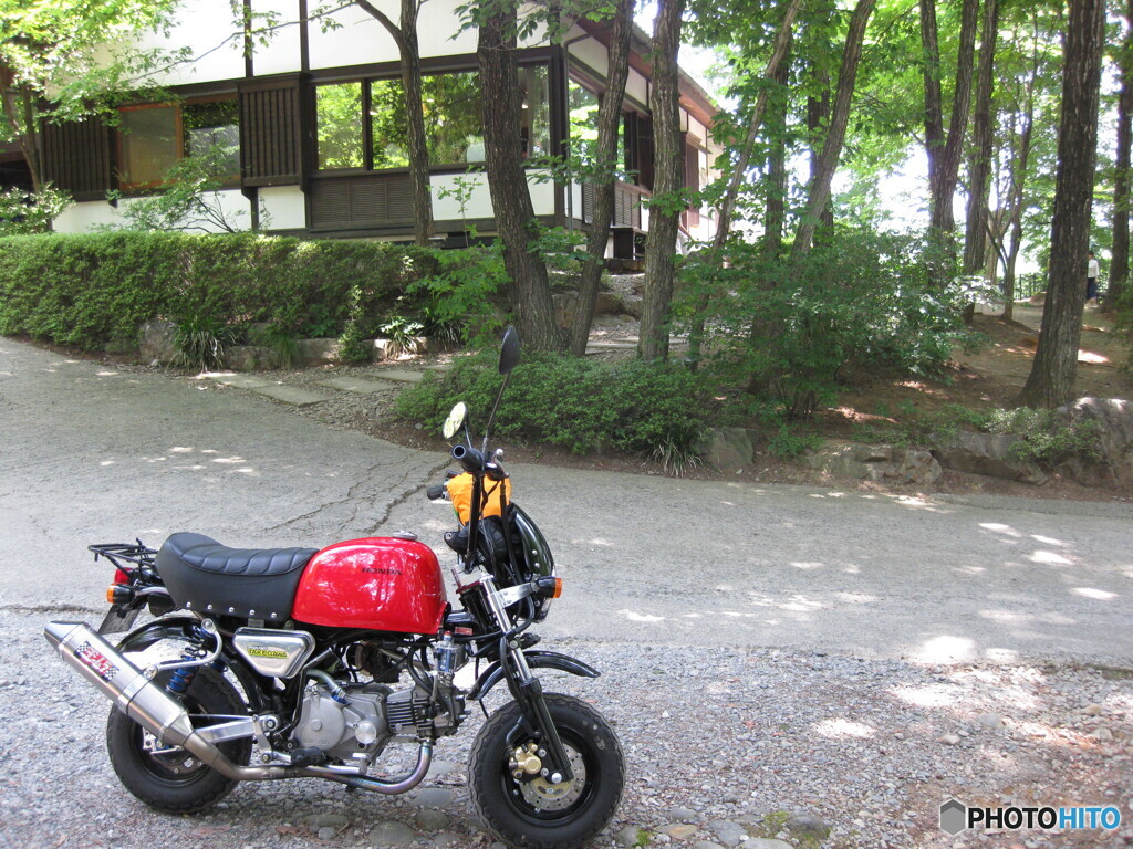 旅ゴリラ　2008　山梨県に蕎麦ツーリング