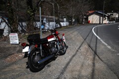 プチツー　CB250エクスポートと