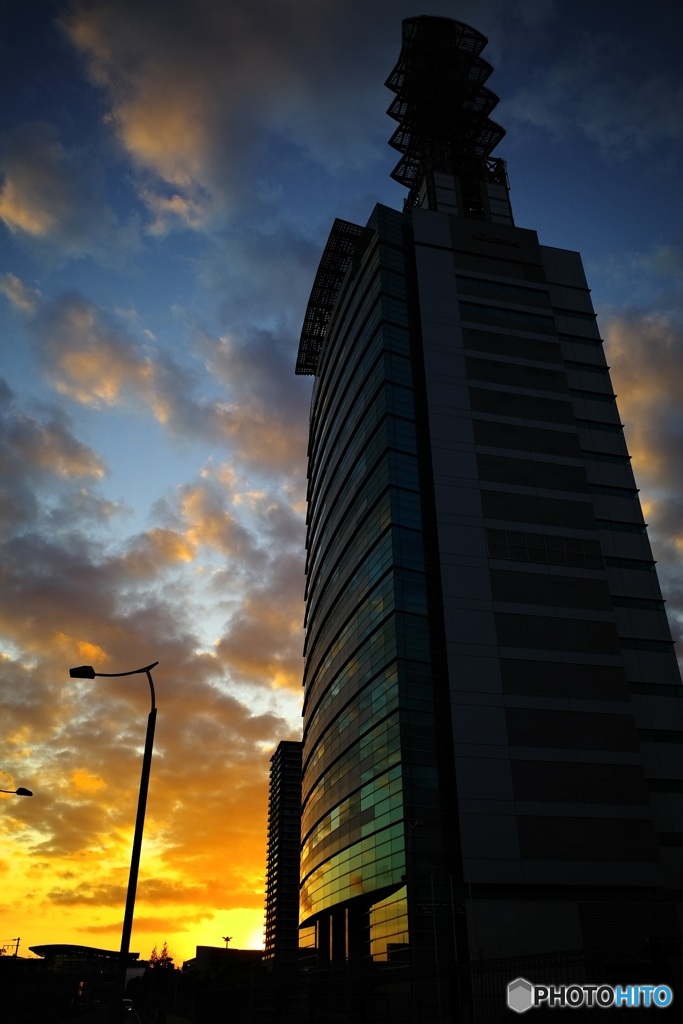 夕陽に　1