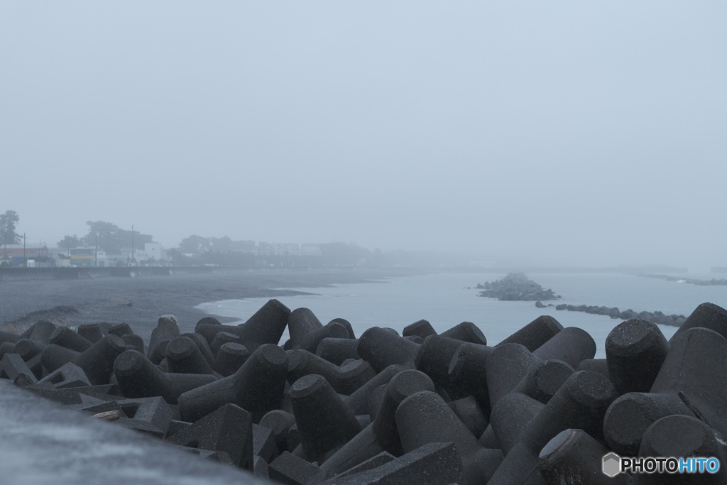 今日の用宗海岸