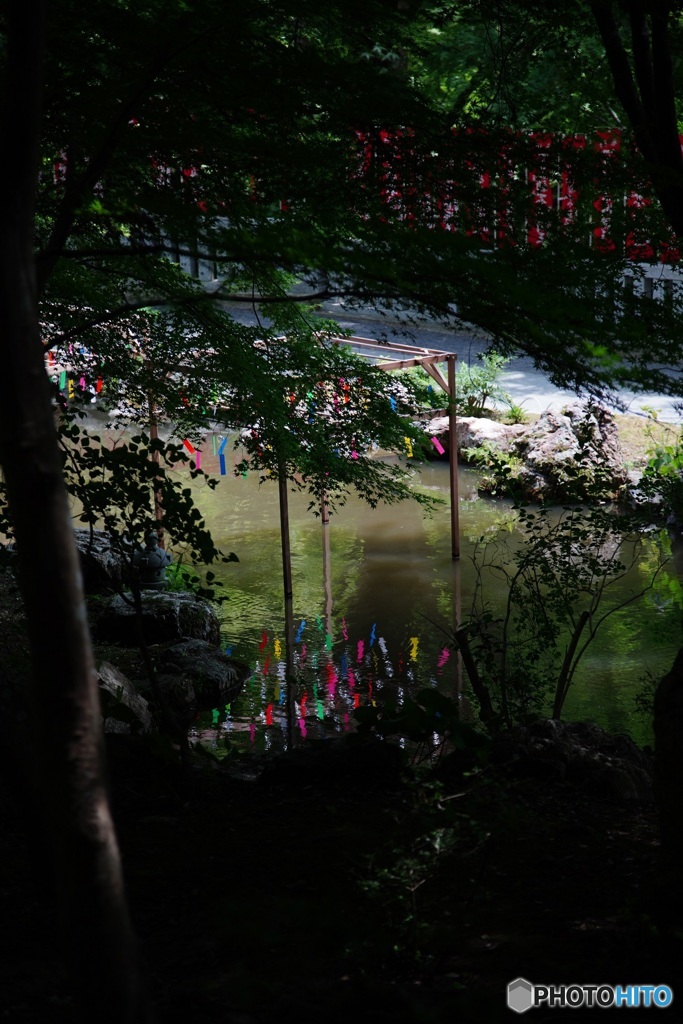 法多山の風鈴