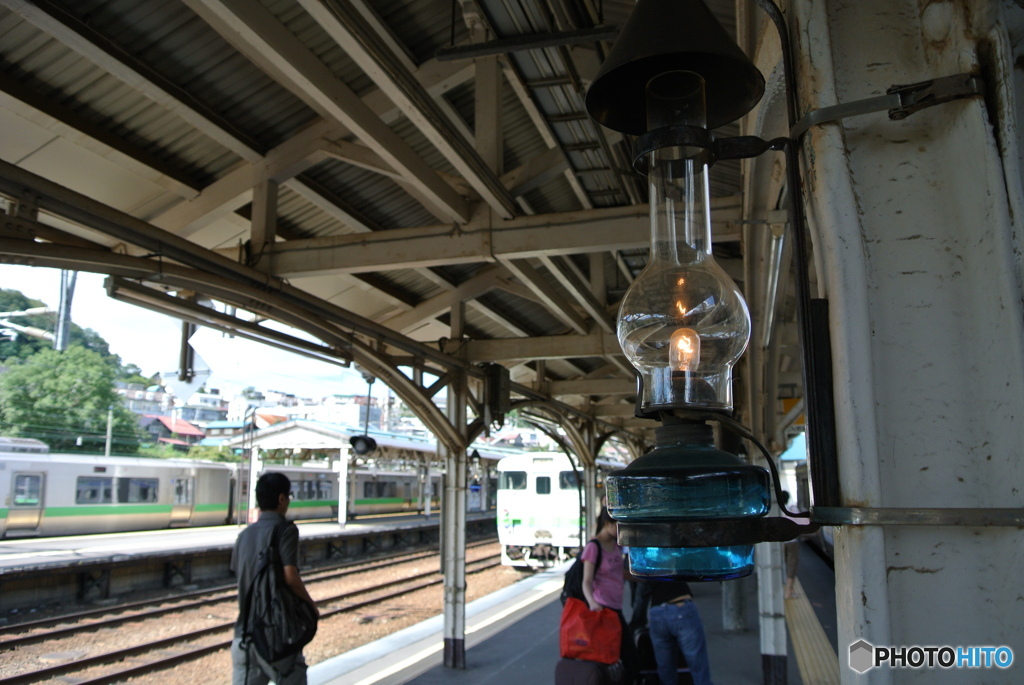 娘とママの北海道旅行のアルバムから 4　小樽駅