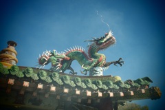 富士毘沙門天 6　煙る龍