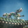 富士毘沙門天 6　煙る龍