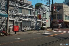 白い日傘