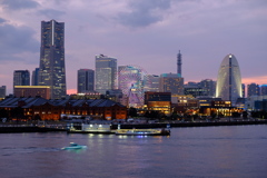 みなとみらいの夜景