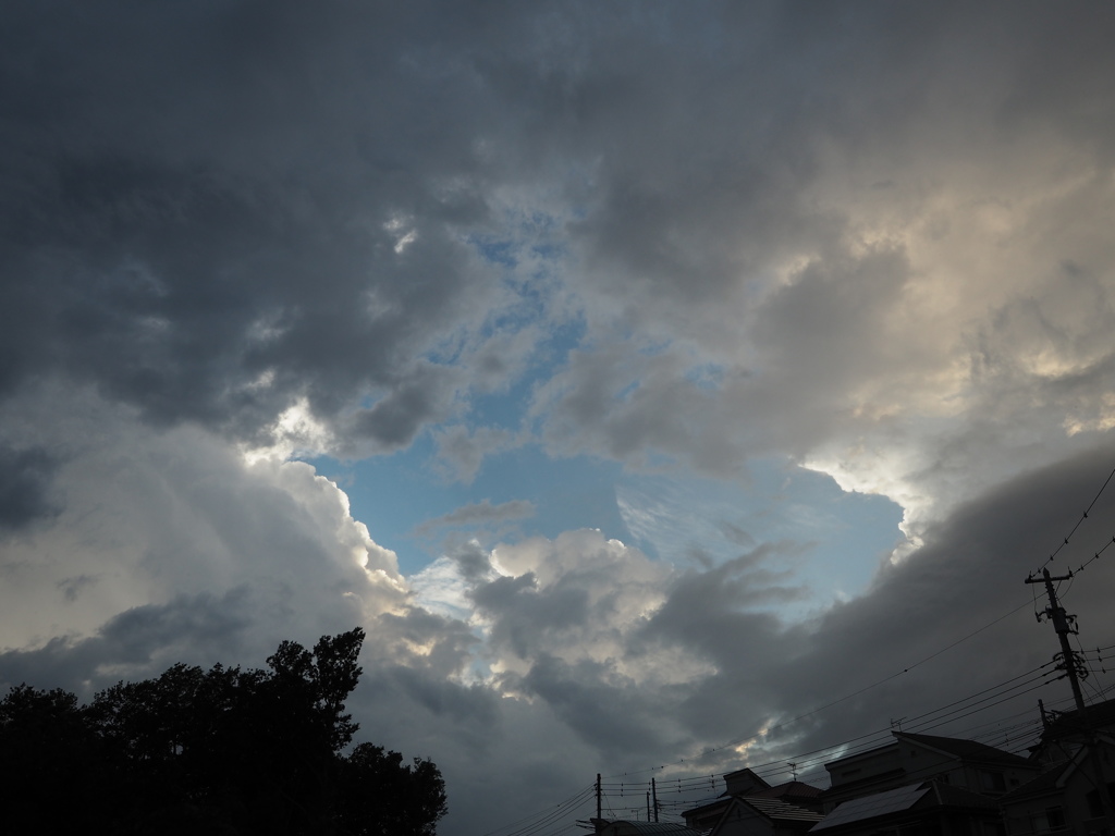 雨の上は晴れ