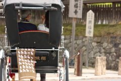 人力車での語らい