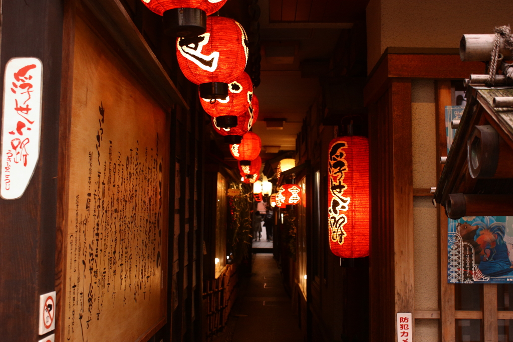 道頓堀の路地