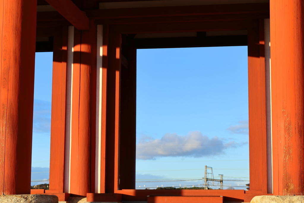 朱の門
