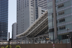 JR大阪駅を望む