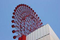 晴天での赤い輪