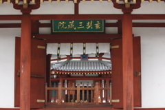 玄奘三蔵院伽藍を望む