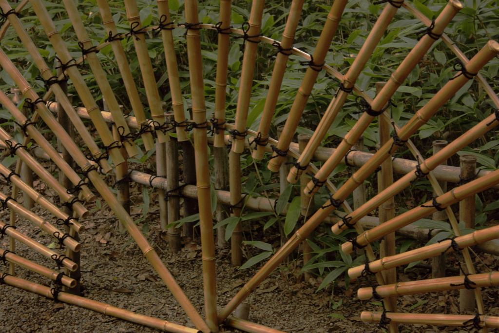 竹の扇