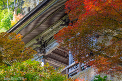 山形・山寺の紅葉②