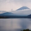 本栖湖と富士山（フィルムカメラver）