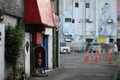 なにもこんな所でポートレート