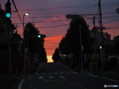 秋の日は釣瓶落とし
