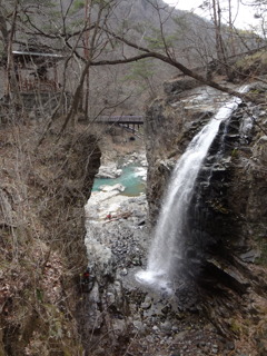 龍王峡　虹見の滝