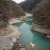 龍王峡　虹見橋より下流