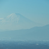 白日に浮かぶ日本富士