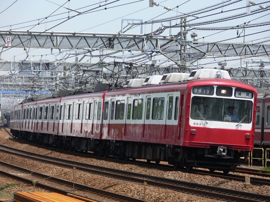 京急　最後のだるま電車