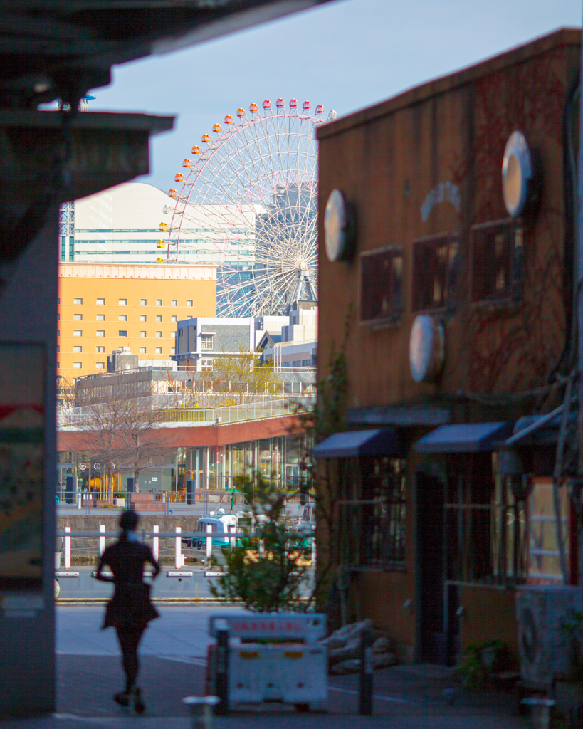 大桟橋近くにて❣️