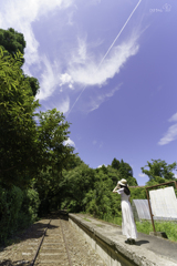 美しい廃線跡