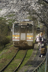 鉄道ファン達の春