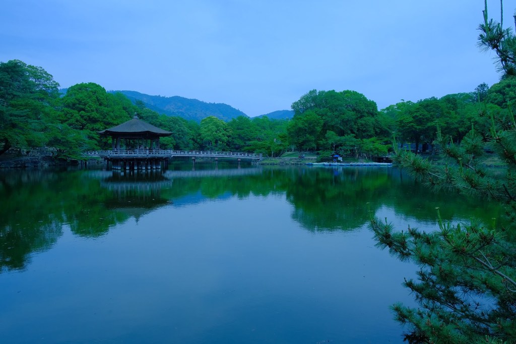 奈良公園　浮見堂